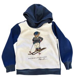 Polo by Ralph Lauren Blue Sweatshirt with Polo Bear Graphic